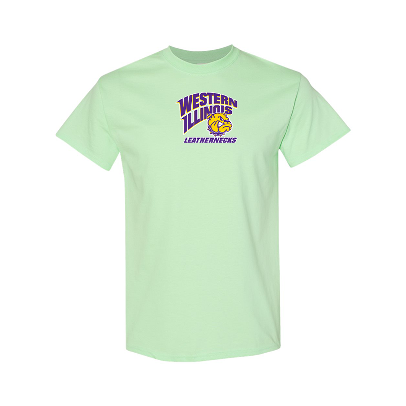 Men's Western Illinois Leathernecks Gildan Heavy Cotton T-Shirt